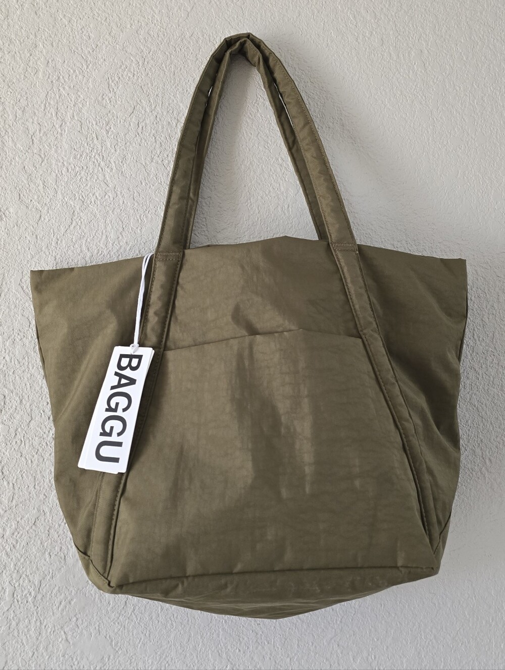 NWT Baggu Cloud Bag In Seaweed